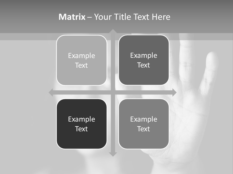 Discrimination Human Negation PowerPoint Template