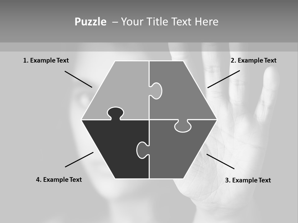 Discrimination Human Negation PowerPoint Template
