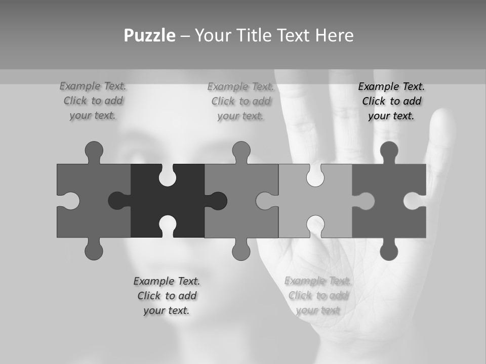 Discrimination Human Negation PowerPoint Template