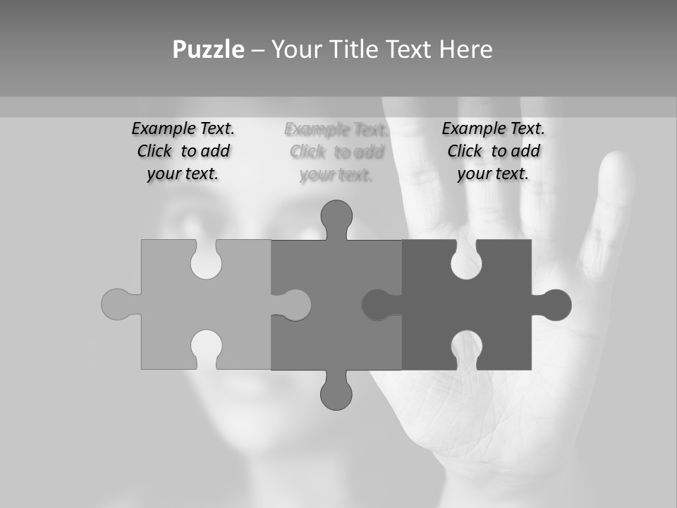 Discrimination Human Negation PowerPoint Template