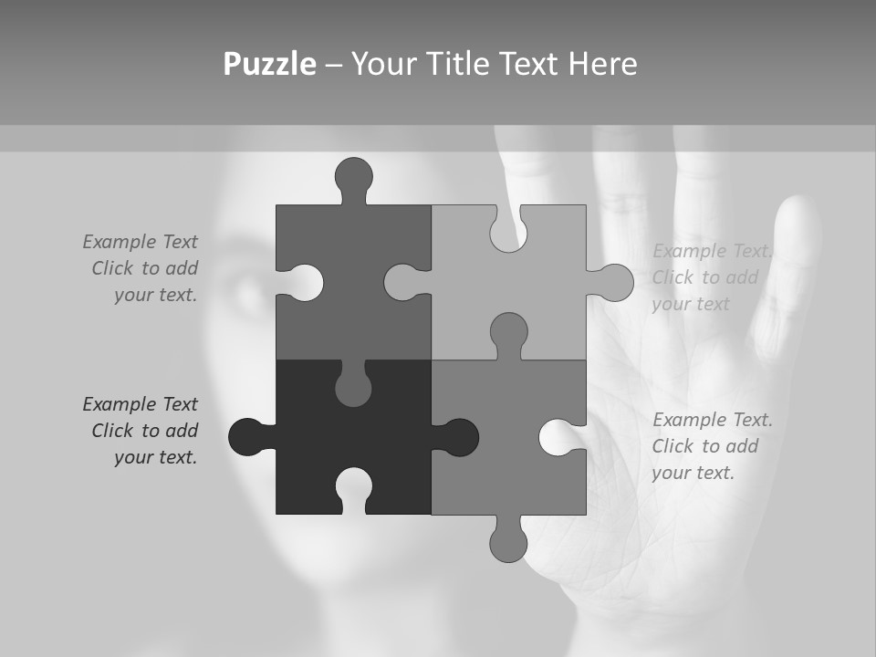 Discrimination Human Negation PowerPoint Template