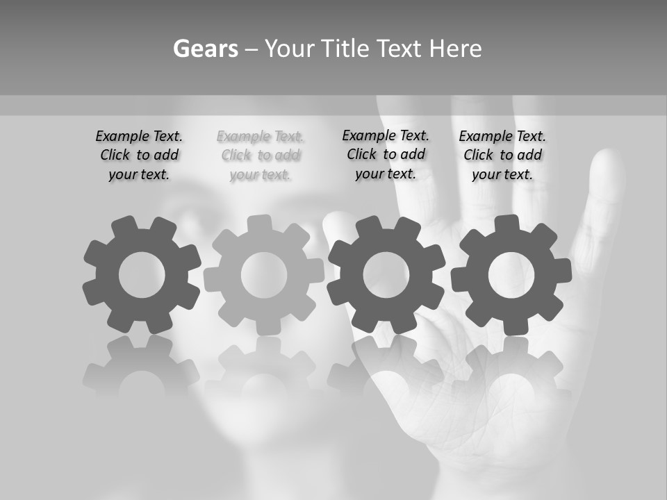 Discrimination Human Negation PowerPoint Template