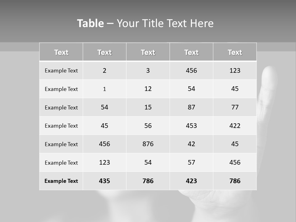 Discrimination Human Negation PowerPoint Template