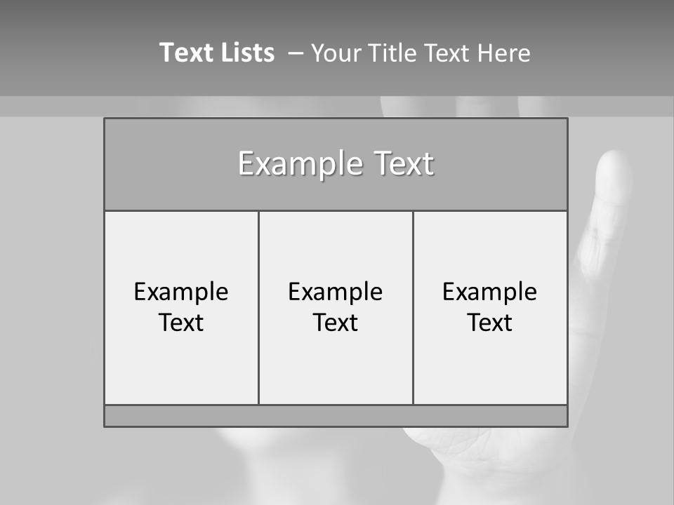 Discrimination Human Negation PowerPoint Template