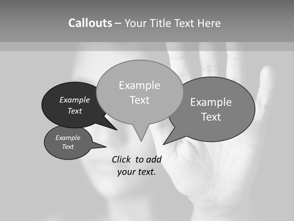 Discrimination Human Negation PowerPoint Template