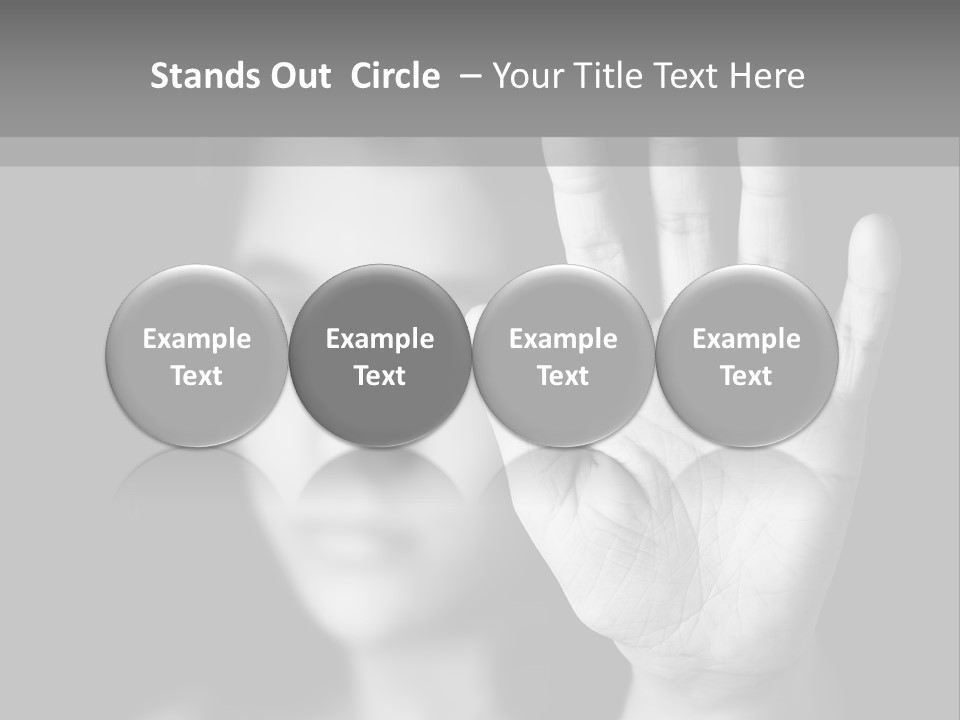 Discrimination Human Negation PowerPoint Template