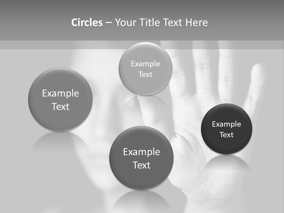 Discrimination Human Negation PowerPoint Template