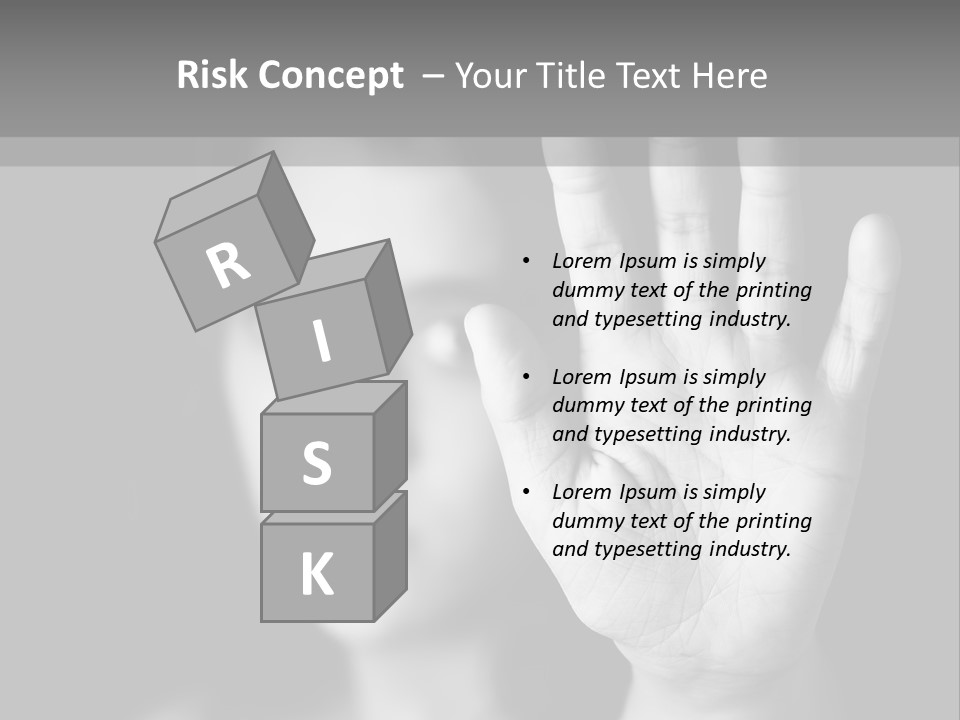 Discrimination Human Negation PowerPoint Template