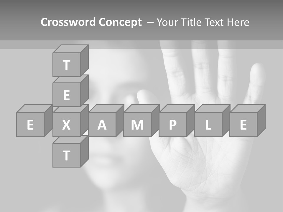 Discrimination Human Negation PowerPoint Template