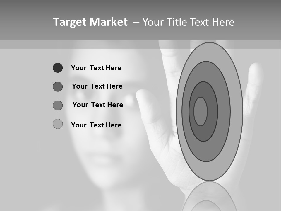 Discrimination Human Negation PowerPoint Template