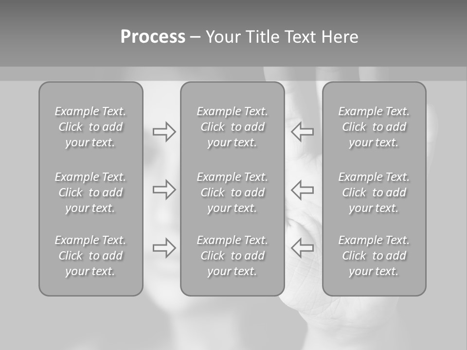 Discrimination Human Negation PowerPoint Template
