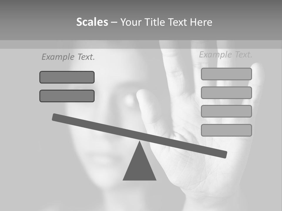 Discrimination Human Negation PowerPoint Template