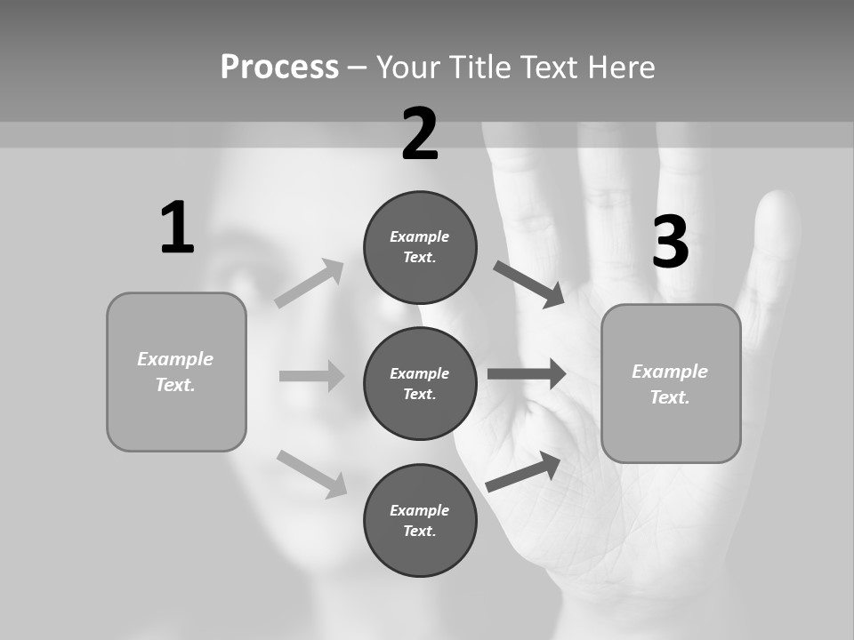 Discrimination Human Negation PowerPoint Template