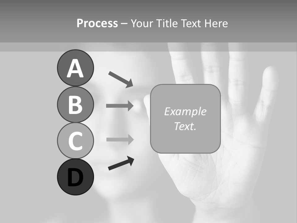 Discrimination Human Negation PowerPoint Template