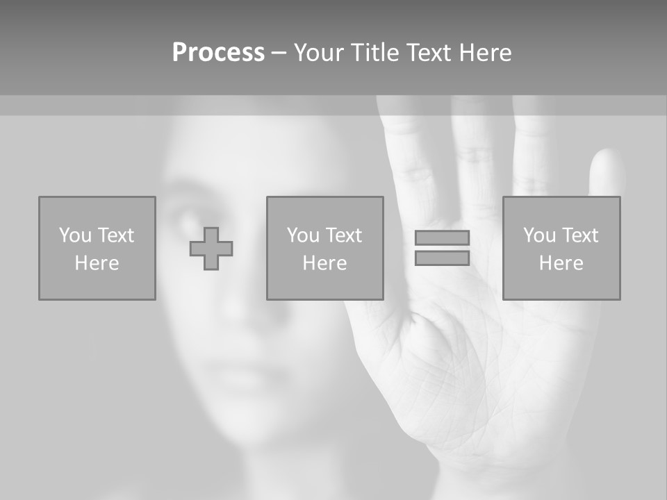 Discrimination Human Negation PowerPoint Template