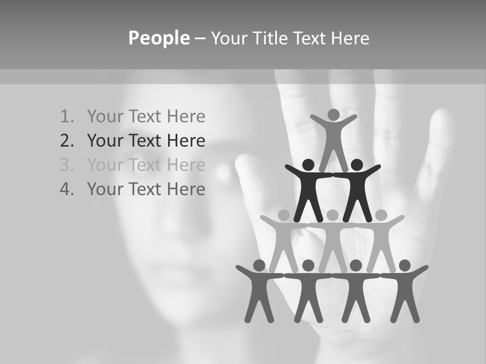 Discrimination Human Negation PowerPoint Template