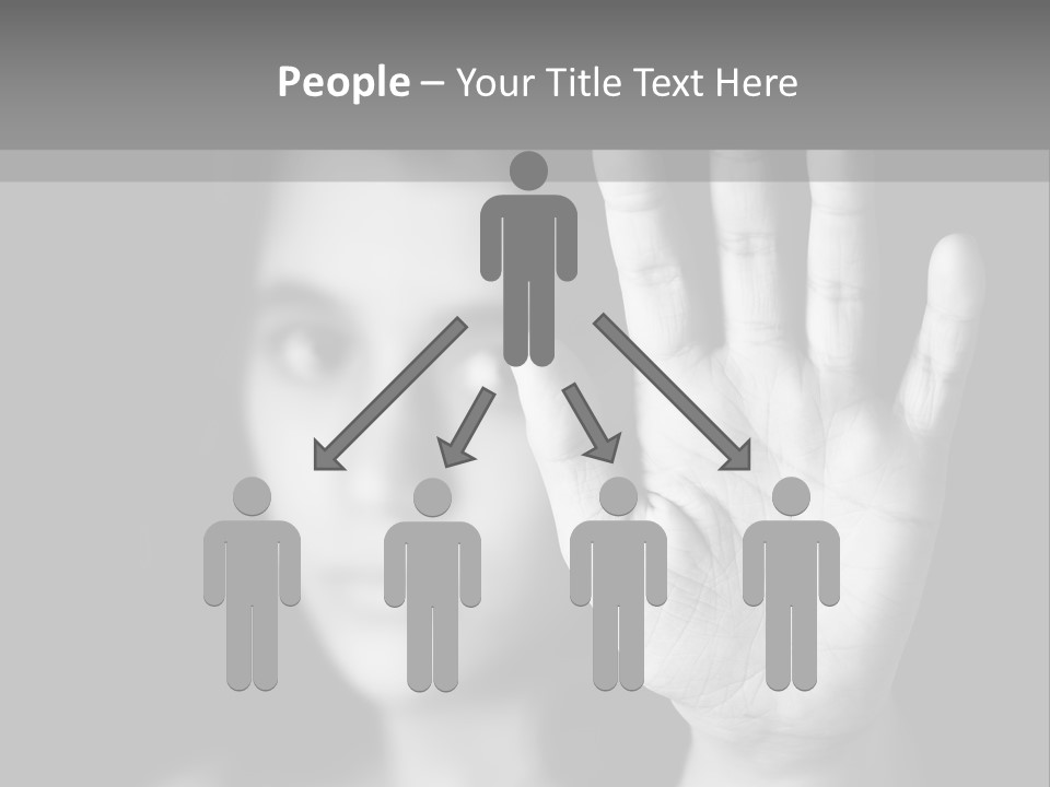 Discrimination Human Negation PowerPoint Template