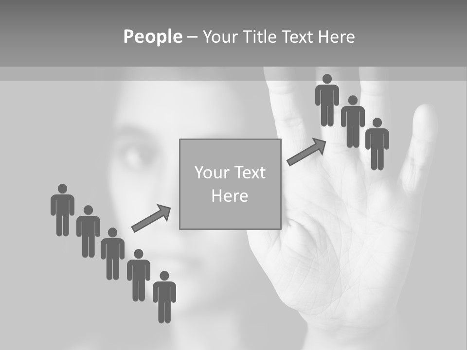 Discrimination Human Negation PowerPoint Template