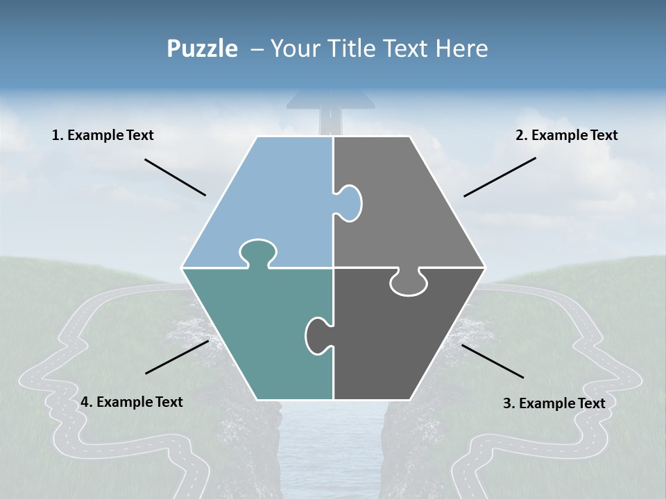 Friendship Common Goals Street PowerPoint Template