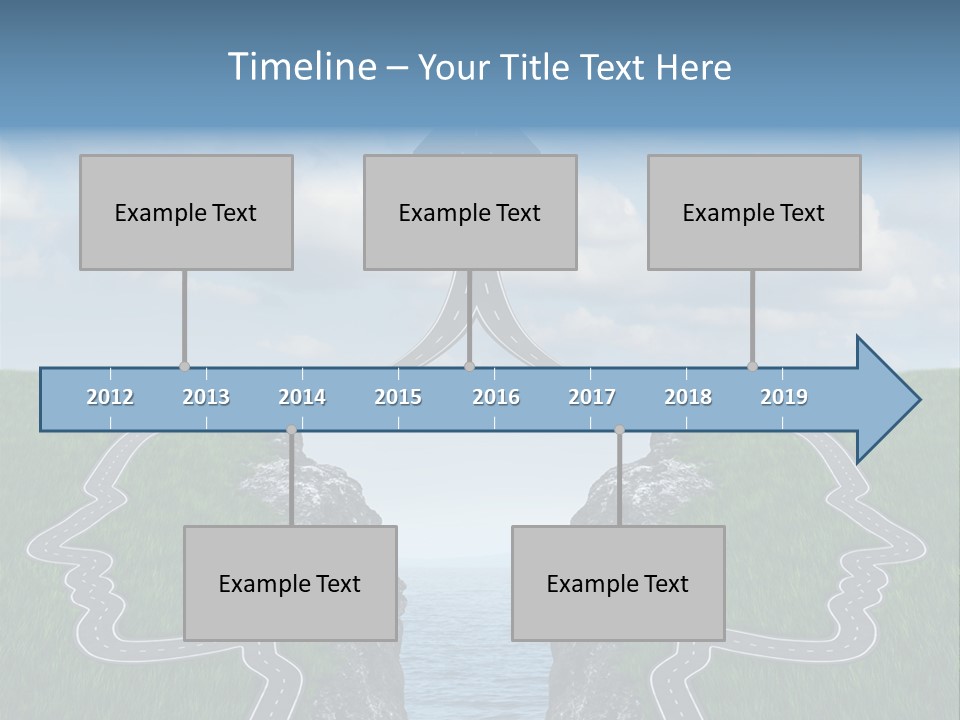 Friendship Common Goals Street PowerPoint Template