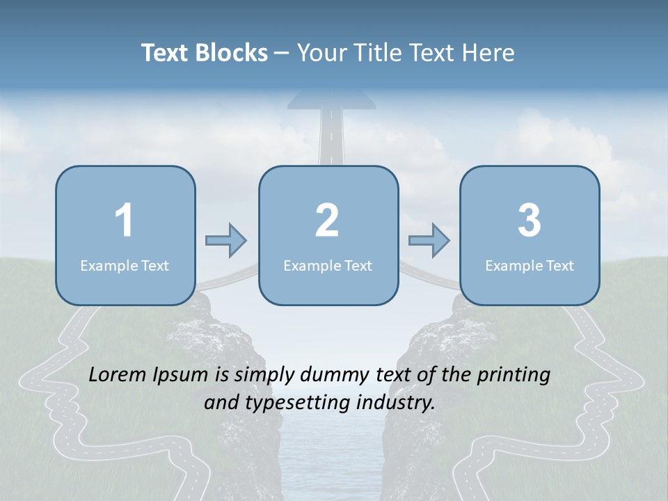 Friendship Common Goals Street PowerPoint Template