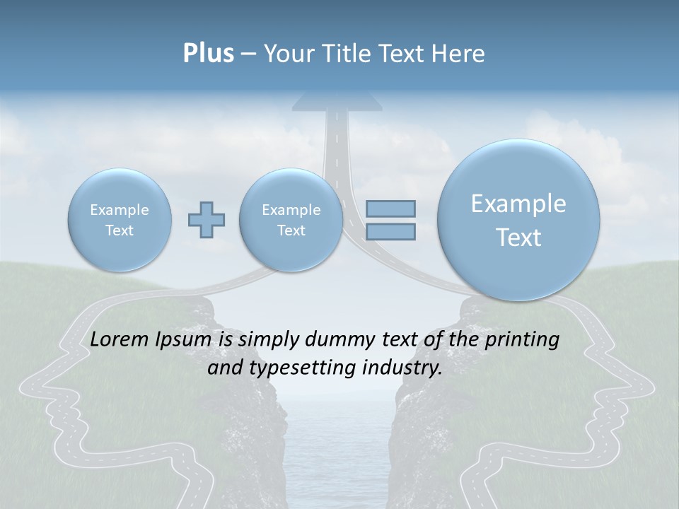 Friendship Common Goals Street PowerPoint Template