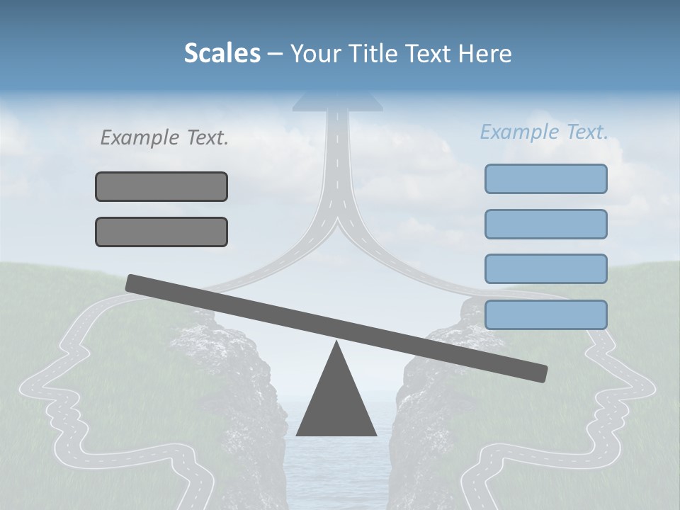 Friendship Common Goals Street PowerPoint Template