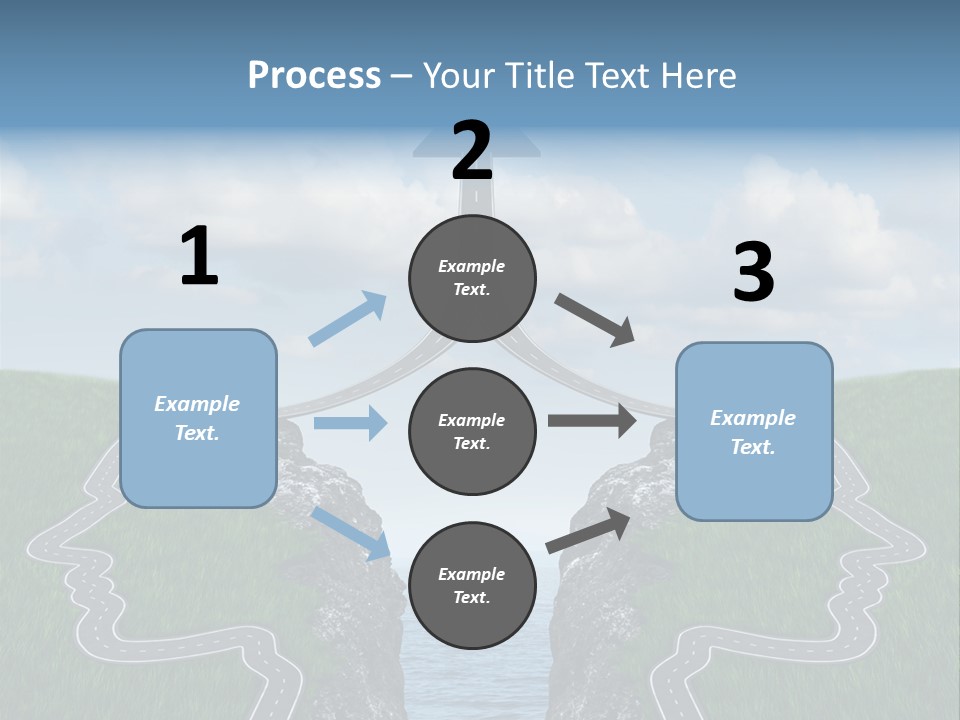 Friendship Common Goals Street PowerPoint Template