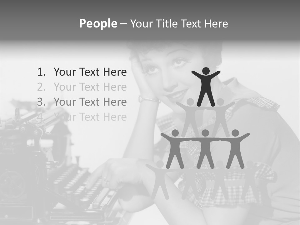 Happy Sit Day Dream PowerPoint Template