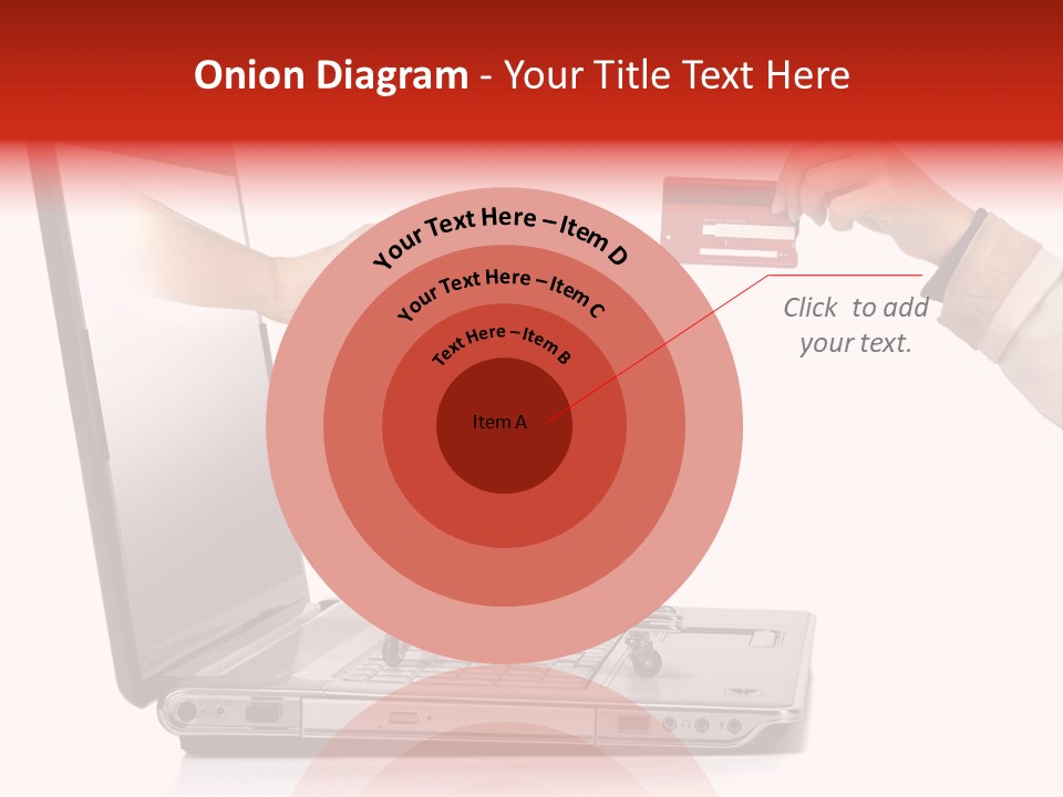 Metallic Basket Shop PowerPoint Template