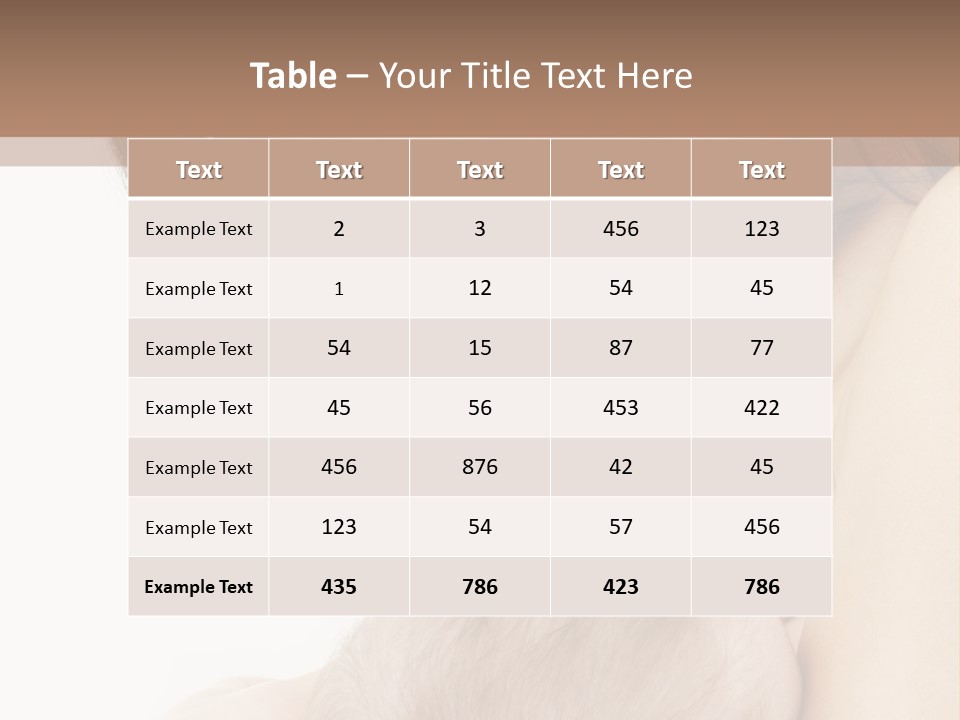 Childhood Kid Toddler PowerPoint Template