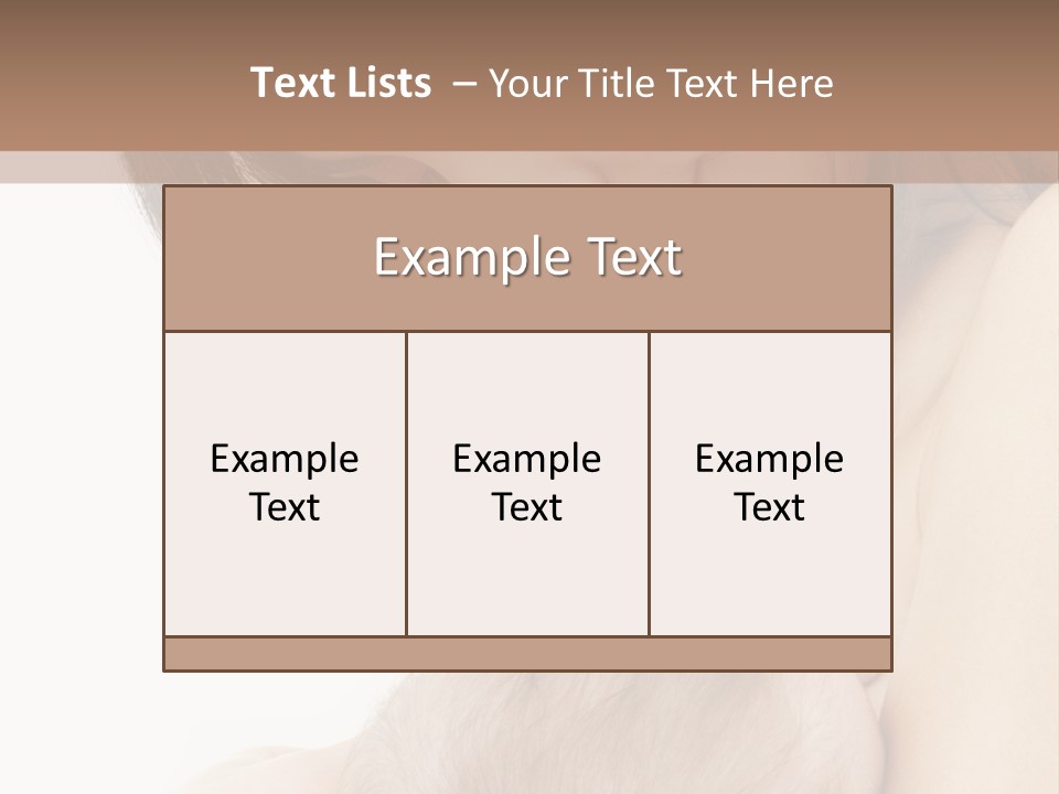 Childhood Kid Toddler PowerPoint Template