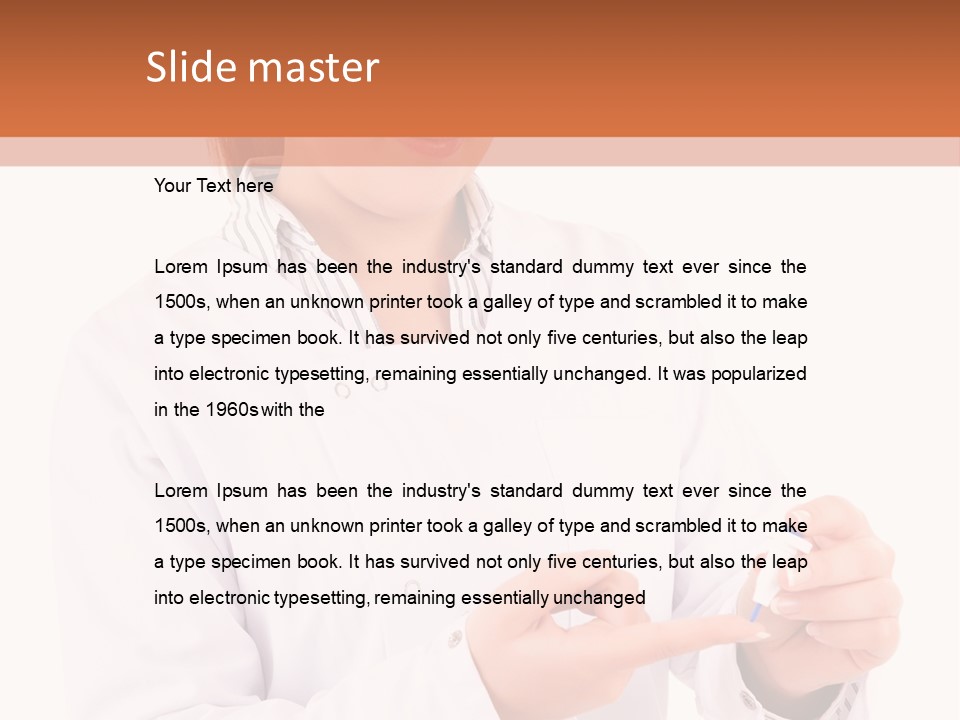 Levels Health Care Patient PowerPoint Template