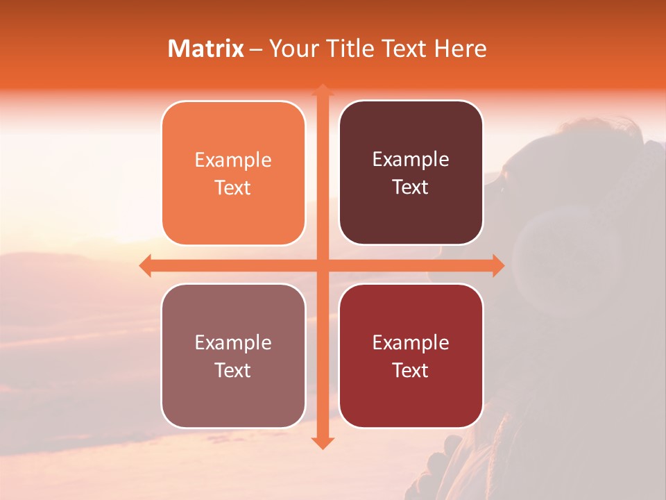 Winter Earmuff Young PowerPoint Template