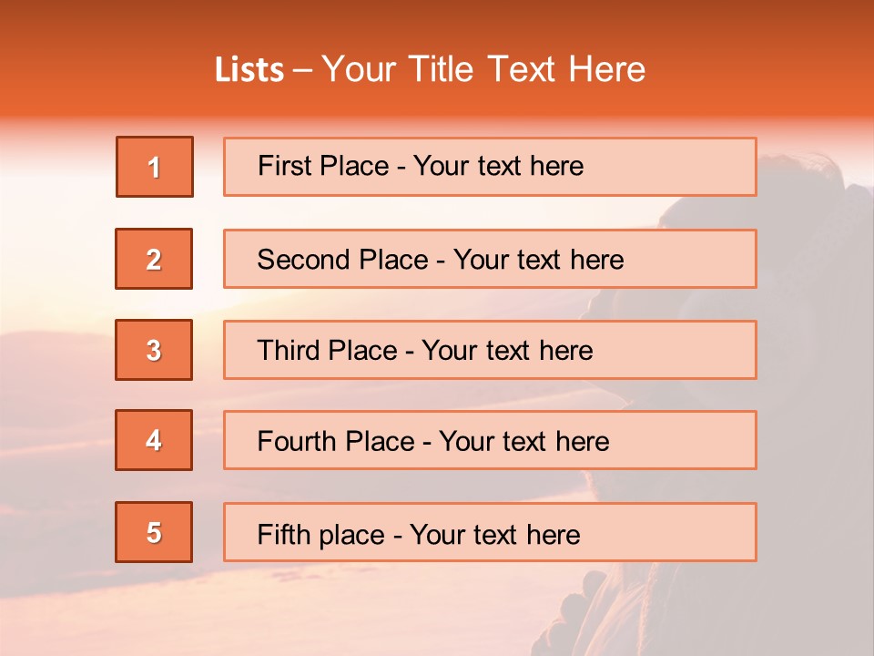 Winter Earmuff Young PowerPoint Template