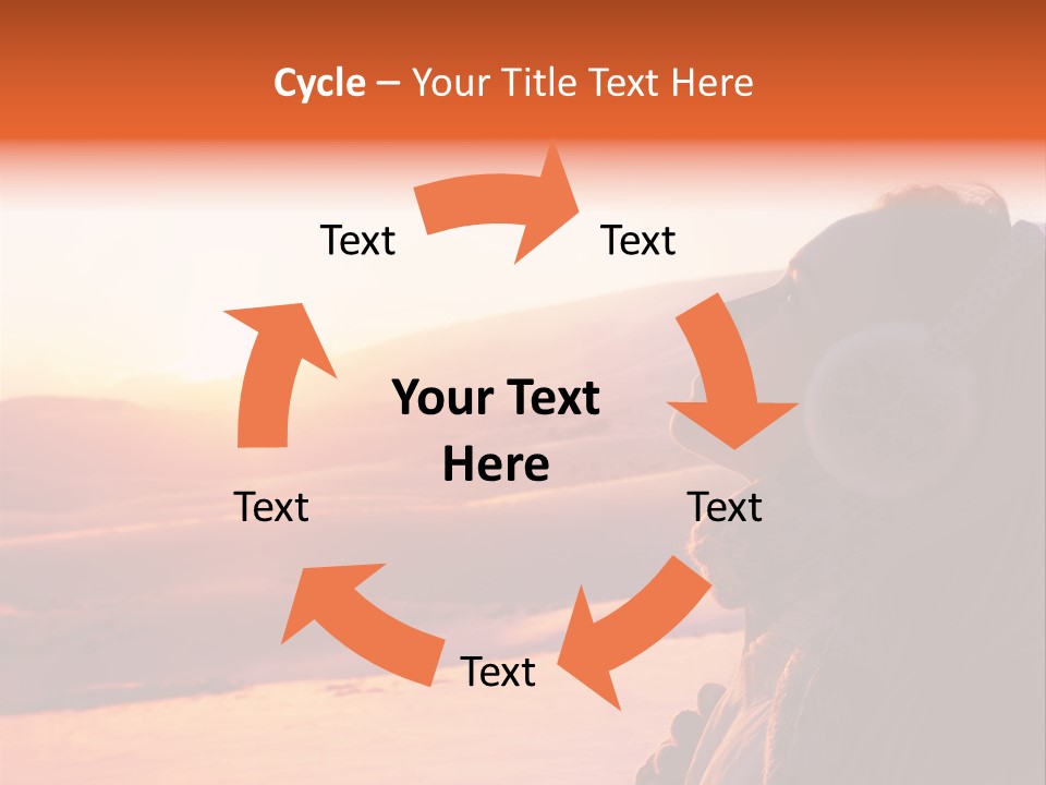 Winter Earmuff Young PowerPoint Template