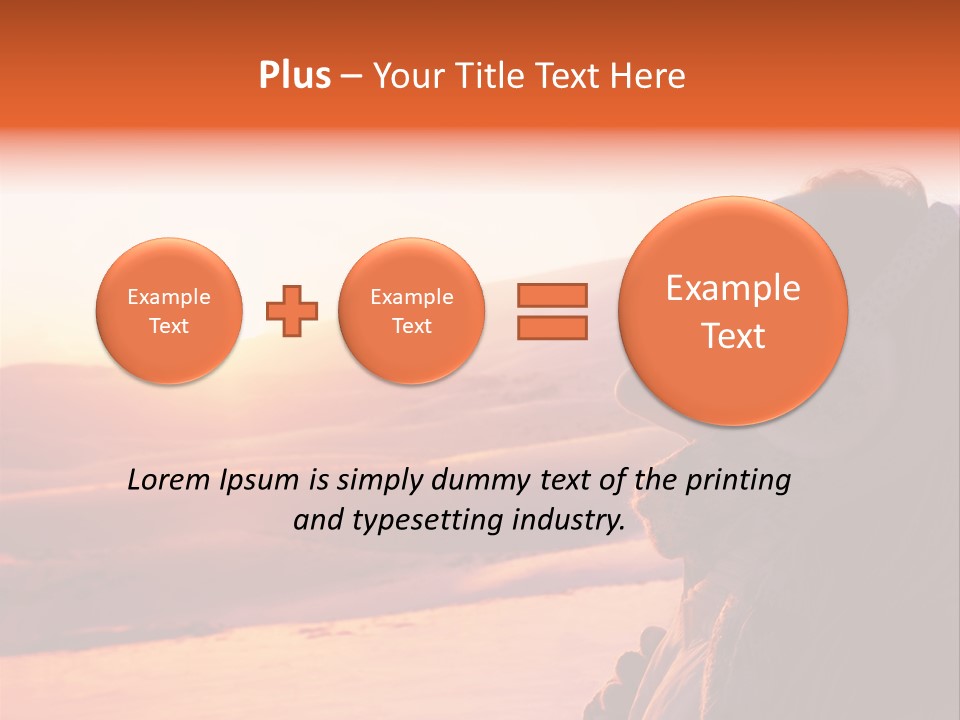 Winter Earmuff Young PowerPoint Template