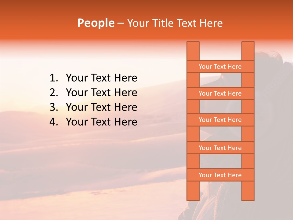 Winter Earmuff Young PowerPoint Template