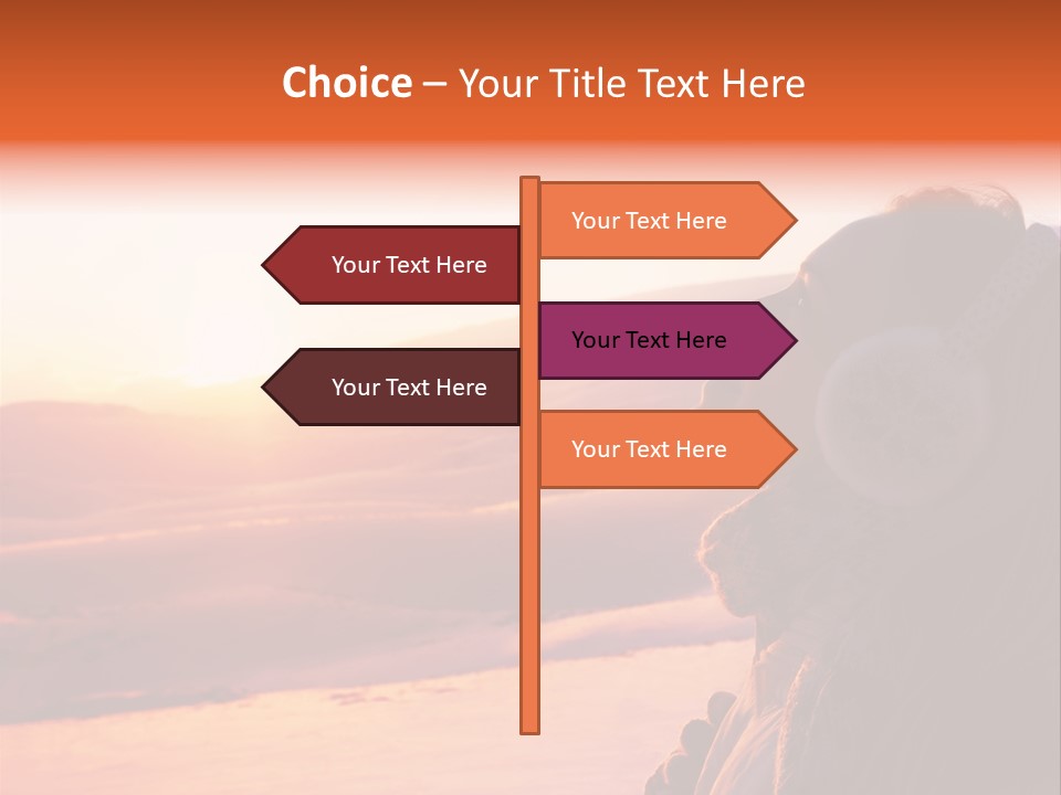 Winter Earmuff Young PowerPoint Template