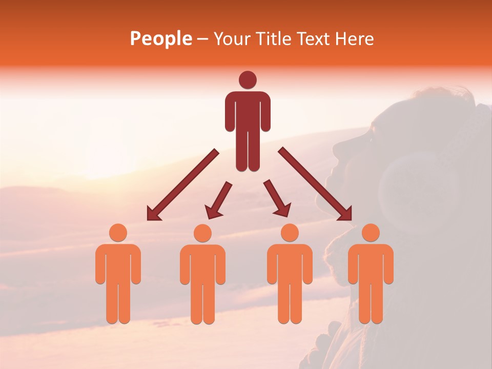 Winter Earmuff Young PowerPoint Template