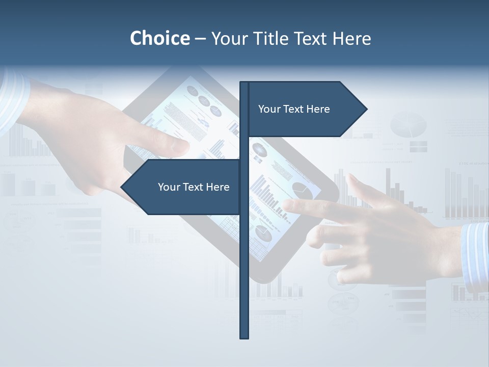 Computing Business Analytics PowerPoint Template