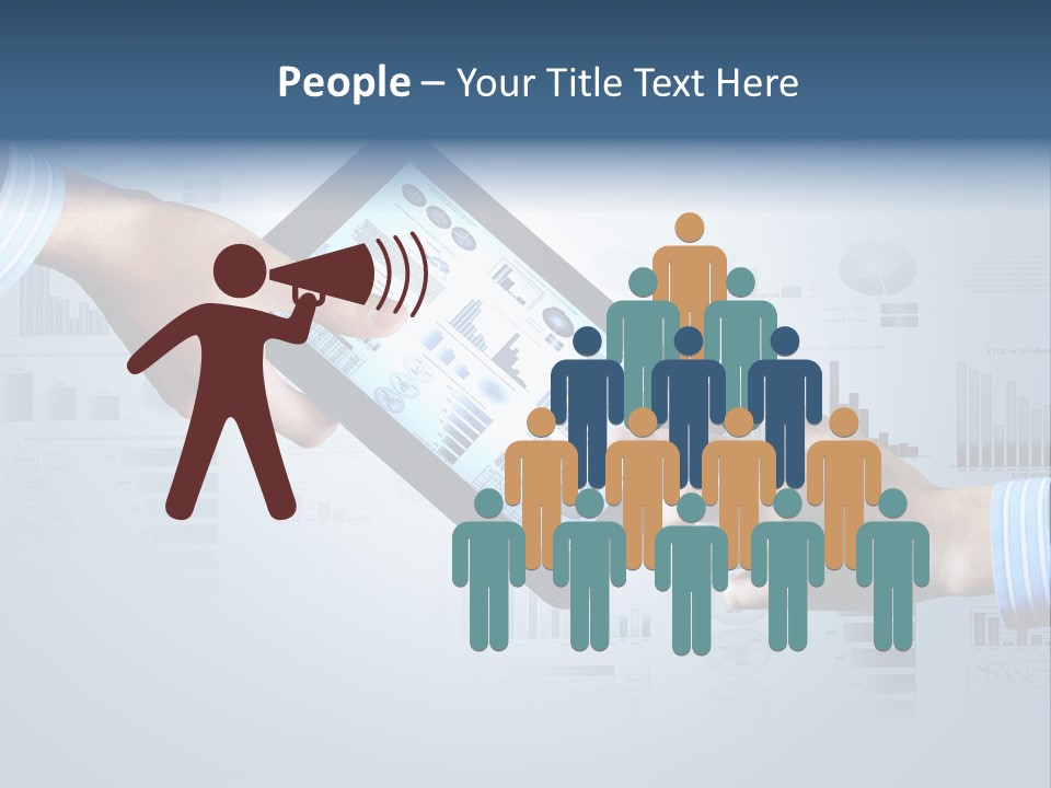 Computing Business Analytics PowerPoint Template