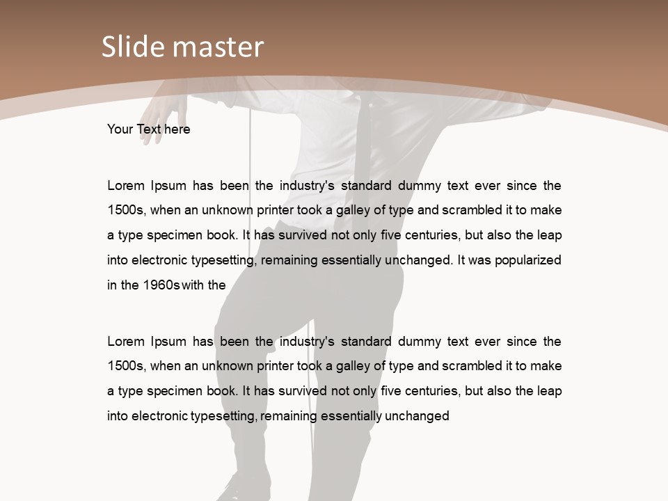 Concept Business Manager PowerPoint Template