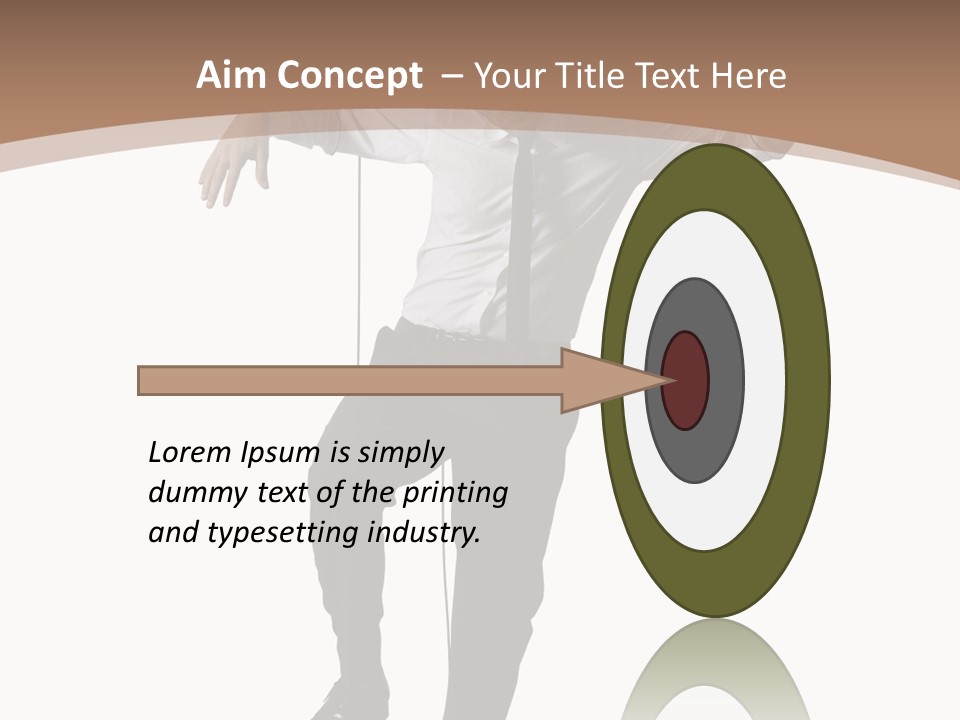 Concept Business Manager PowerPoint Template