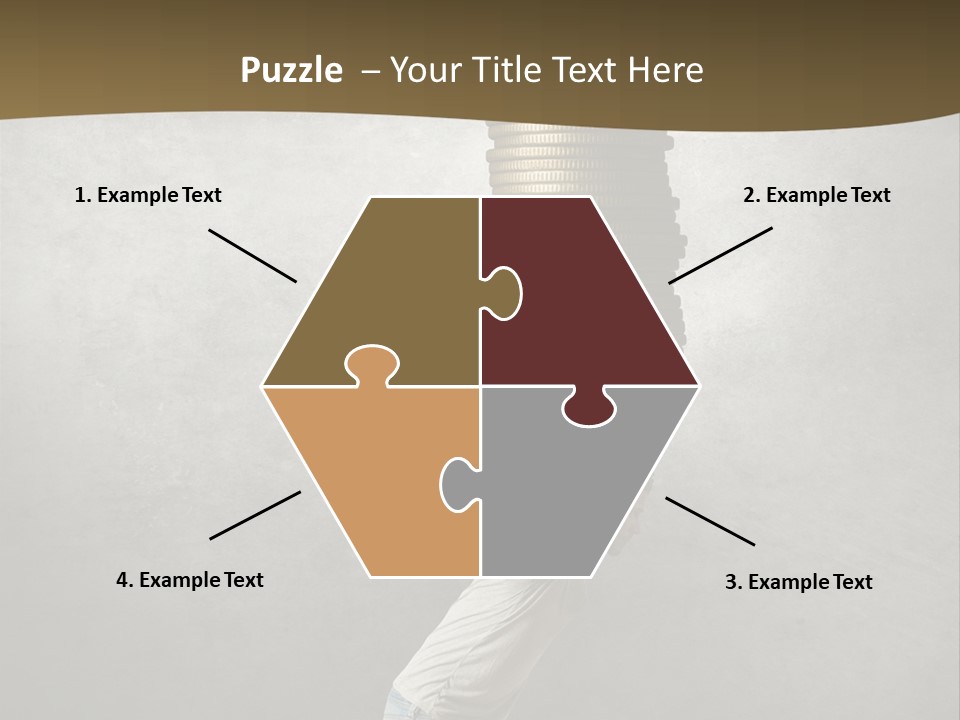 Coins Giving Invest PowerPoint Template