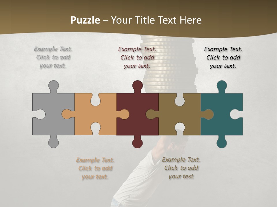 Coins Giving Invest PowerPoint Template