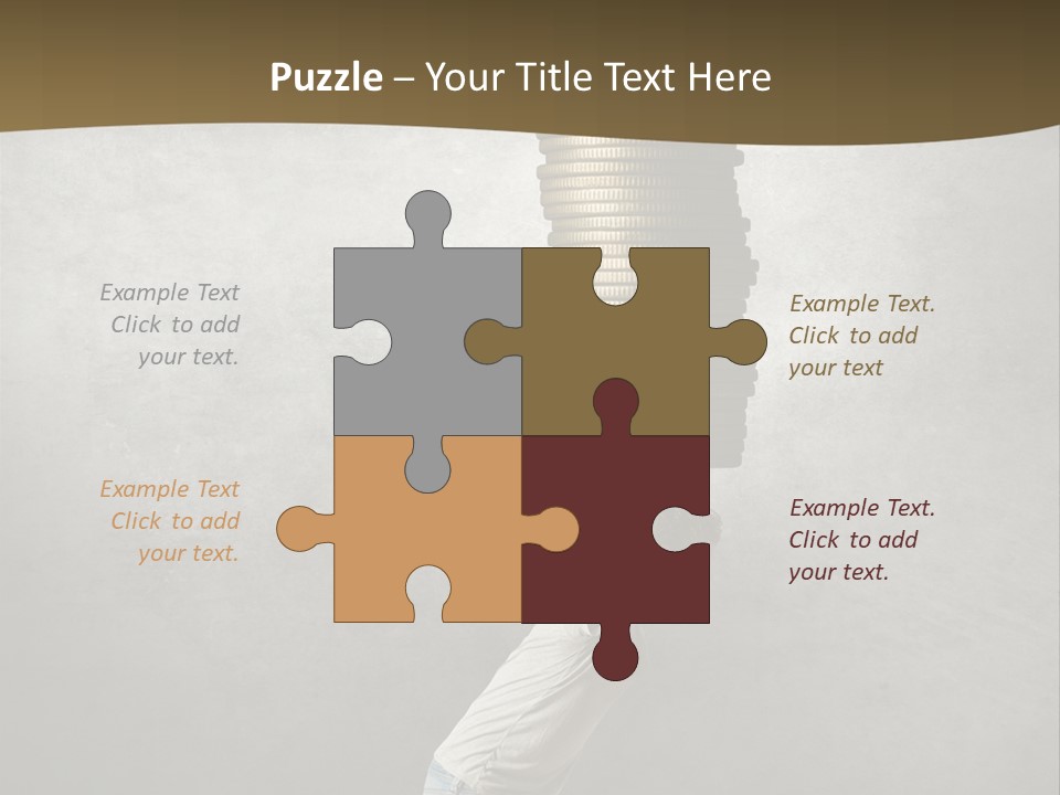 Coins Giving Invest PowerPoint Template