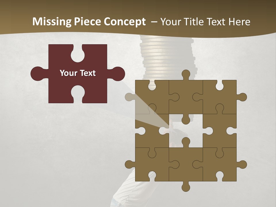 Coins Giving Invest PowerPoint Template