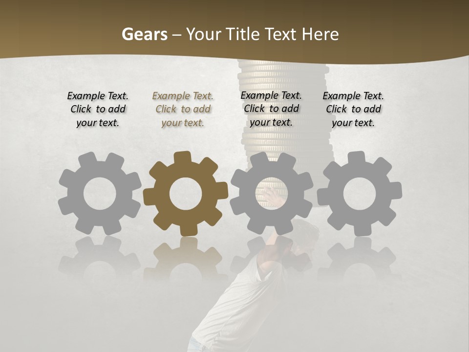 Coins Giving Invest PowerPoint Template