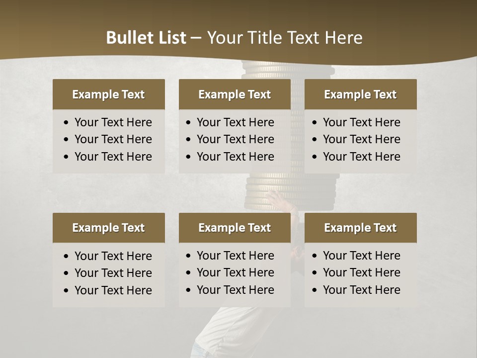 Coins Giving Invest PowerPoint Template